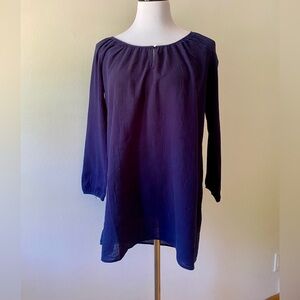 JCrew Navy Beach Cover Up